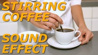 Stirring Coffee Sound Effect 4K 48000 Hz 16 Bit Stereo [upl. by Amby96]