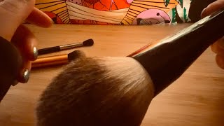 Close Up Brushing • Shhhh amp Tktktk amp Okay Sounds • ASMR [upl. by Niram]