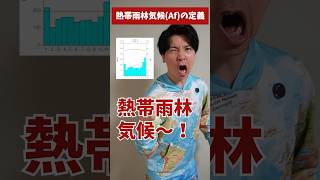 熱帯雨林気候Afをリズムで覚えるトフィー 地理総合 地理探究 ケッペンの気候区分 ケッペンちゃん 歌ってみた [upl. by Boorman292]