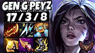 Kaisa vs Smolder ADC  Gen G Peyz  Patch 1416 Korea Grandmaster ✅ [upl. by Adnohsirk]