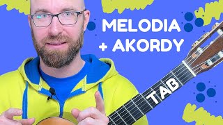 Jak zagrać Sto lat na gitarze w pełnej wersji akordy  melodia [upl. by Bartie]