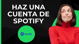 Crear cuenta de Spotify  Registrarse en Spotify  Crear cuenta de Spotify en iPhone o PCMac [upl. by Erdna]