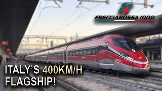 Venice to Rome on Italys 400kmh Frecciarossa 1000 High Speed Train [upl. by Areik]