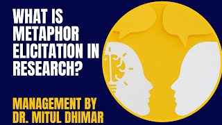 What is Metaphor Elicitation in research [upl. by Reckford]