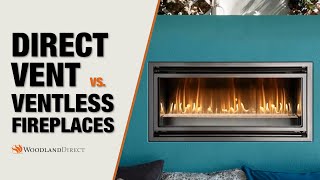 B Vent vs Direct Vent Gas Fireplaces and Furnaces [upl. by Nnylacissej]