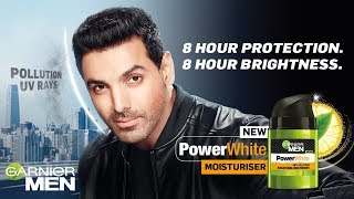 The New Garnier Men PowerWhite Moisturiser [upl. by Koren]