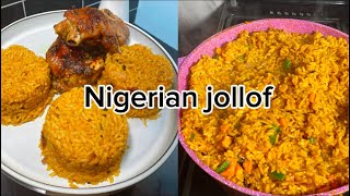 HOW TO MAKE SMOKY NIGERIAN JOLLOF [upl. by Morrissey]