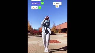 Singing in the shower  Becky G NEW TikTok Dance Tutorial [upl. by Iilek]