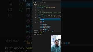 File System in Node JS  CRUD using fs module in node js [upl. by Bohs]