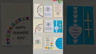 DIY16 Teachers day Card ideas😍 Easy Greeting Cards😍 shorts teacher diy card craft short [upl. by Quillan]