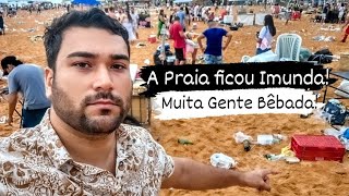 VEJA Como a Praia de CABO BRANCO Ficou Após o Réveillon 2024 [upl. by Epilif]