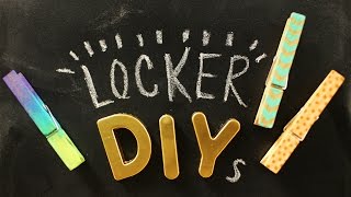 5 EASY LOCKER DECORATION IDEAS [upl. by Jarrad]