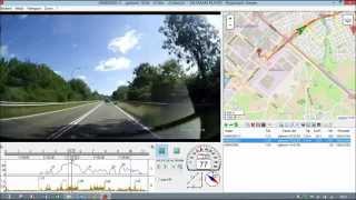 Registrator Viewer  0803 Ambarella mini dashcam [upl. by Ajnot]