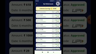 🤑2024 BEST SELF EARNING APP  Earn Daily ₹15000 Paytm Cash Without Investment  Quizy App [upl. by Rediah]