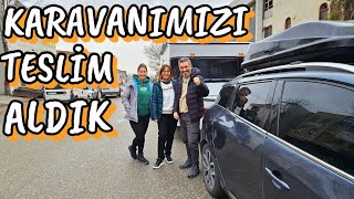 KARAVANIMIZI TESLİM ALDIK Çekme Karavanda Olması Gerekenler  Karavan Alırken Nelere Dikkat Etmeli [upl. by Dranel]