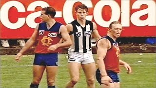 Fitzroy Lions vs Collingwood Magpies  Round 9  1993  Slog In A Bog [upl. by Nosnhoj164]