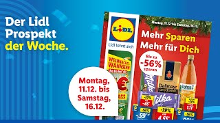 Der Lidl Prospekt der Woche  Angebote von Montag 1112 bis Samstag 1612 [upl. by Nohtanhoj]