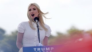 Ivanka Trump holds rally in Sarasota for her father the president [upl. by Oika]