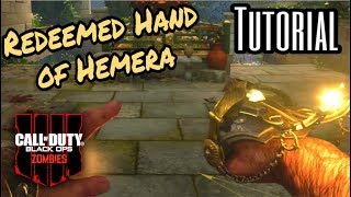 quotANCIENT EVILquot  REDEEMED HAND OF HEMERA GAUNTLET UPGRADE GUIDE Black Ops 4 Zombies DLC 2 Guide [upl. by Ahsiener]