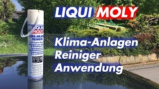 Klimaanlage desinfizieren  Liqui Moly Klimareiniger Anwendung  Test [upl. by Gardel]