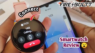 Fire boltt smart watch Unboxing and reviewfire boltt smart watch connected to phone [upl. by Margeaux]