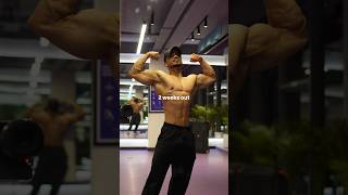 How to get to single digit body fat fatloss chestworkout [upl. by Anak]