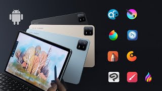 The Best Drawing Apps on Android Tablet  Xiaomi Pad 6 Pro [upl. by Kancler242]