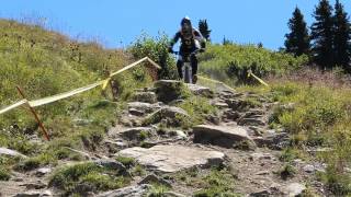 Took My Scott Gambler on Gnarly Trails  Verbier BikePark  MTB Edit Series [upl. by Zoara]