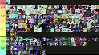 YBA Shiny tier list [upl. by Filemon]