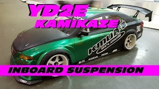 Kamikaze YD2E inboard suspension 【RC RWD DRIFT】 [upl. by Delahk31]