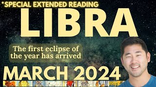 Libra March 2024  YES UNBELIEVABLY RARE ONCEINALIFETIME SPREAD 😍 Tarot Horoscope ♎️ [upl. by Bunni38]