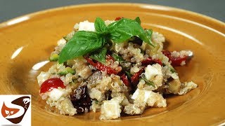 Quinoa con verdure Insalata semplice fresca e salutare – Quinoa Salad Recipe [upl. by Reiser]