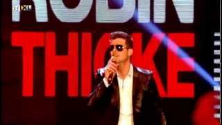 Robin Thicke LIVE bij X Factor 20130705 [upl. by Alet]