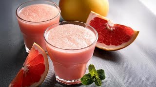 POMELO und GRAPEFRUITSMOOTHIE  power drink [upl. by Annahsal]