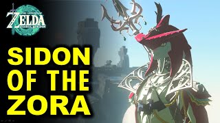 Sidon of the Zora Full Quest Walkthrough  The Legend of Zelda Tears of the Kingdom [upl. by Aicelef]