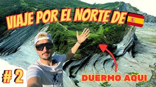 🌎 VIAJE por el NORTE DE ESPAÑA QUE VER 🚐🐱🐶 Ruta del Flysch  Zumaia  Deba  Gipuzkoa PARTE 2 [upl. by Nelyak]