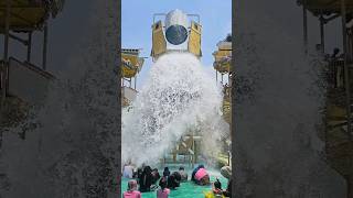 Biggest bucket splash in Bangi Wonderland [upl. by Pedaiah]