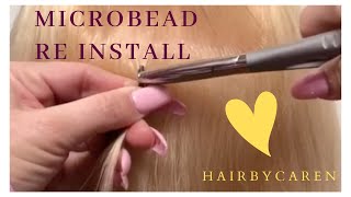 Reinstall or refit Microbead extensions [upl. by Aleekat]