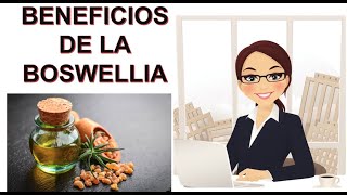 BENEFICIOS DE LA BOSWELLIA [upl. by Sonitnatsok]