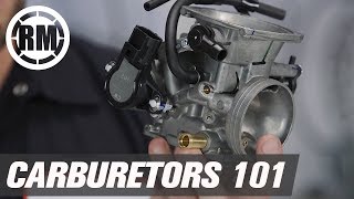 Motorcycle and ATV Carburetors 101 [upl. by Wier]