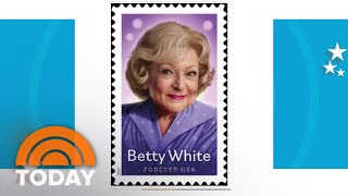 Betty White celebrated with USPS ‘Forever’ postage stamp [upl. by Obel]