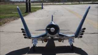 Surrey Models F4U Corsair 16M Movie [upl. by Alywt]