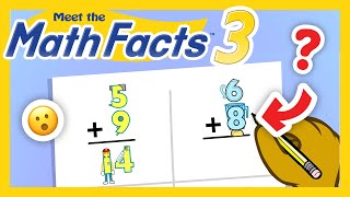 Meet the Math Facts Addition amp Subtraction Level 3  Worksheet 2  Preschool Prep Company [upl. by Chuch507]