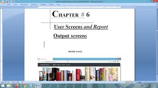 Project Report  Online BookShop Project Report  PHP MYSQL [upl. by Ahsenac]