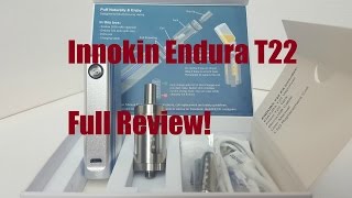 Innokin Endura T22  Full Review [upl. by Nivram]