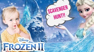 Frozen 2 Scavenger Hunt with Elsa FrozenToys [upl. by Niad1]