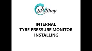 Skyshop internal TPMS Tyre Pressure Monitor System Installation From Tyre Shop [upl. by Emmit]