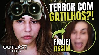 JOGO DE TERROR COM GATILHOS 😖  The Outlast Trials [upl. by Ardnasal]