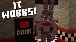 I Coded Five Nights at Freddys in Minecraft [upl. by Clapp]