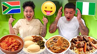 Trying Subscribers FAVORITE AFRICAN DISHES [upl. by Nevek973]